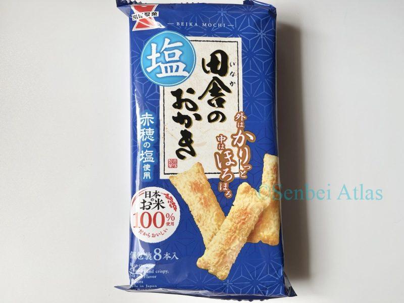 Front package of Inaka no Okaki (田舎のおかき)