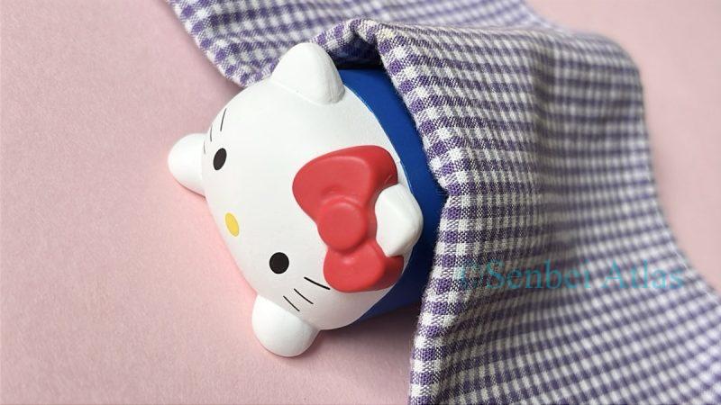 Hello Kitty under a futon