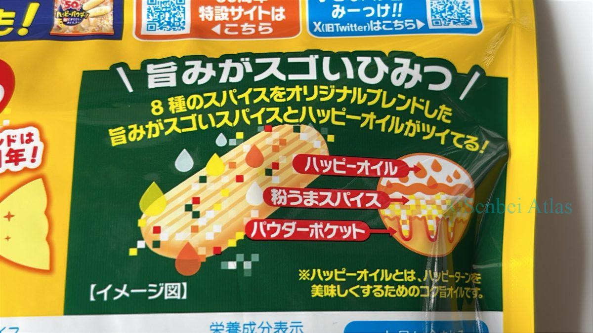 the back of the Happy Turn Spice package